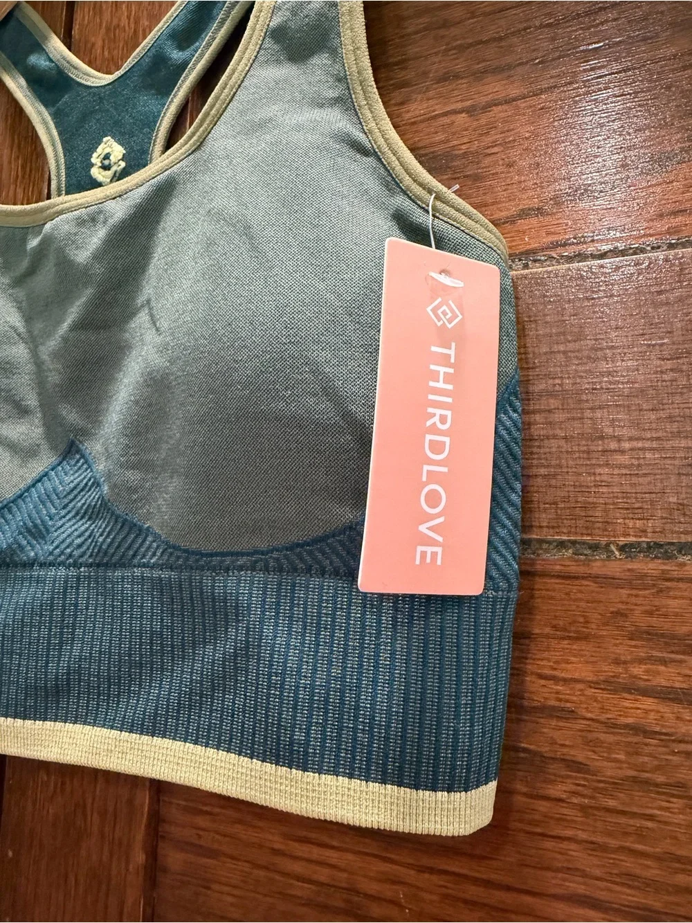 NWT Thirdlove small Racerback seamless Sports bra Bralette removable pads soft